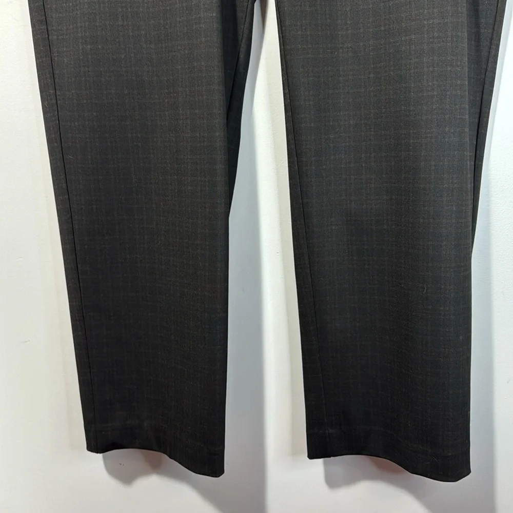 Emaline Pants Pull On Checked Straight Leg Stretch in Size 22W NWT - Picture 5 of 15